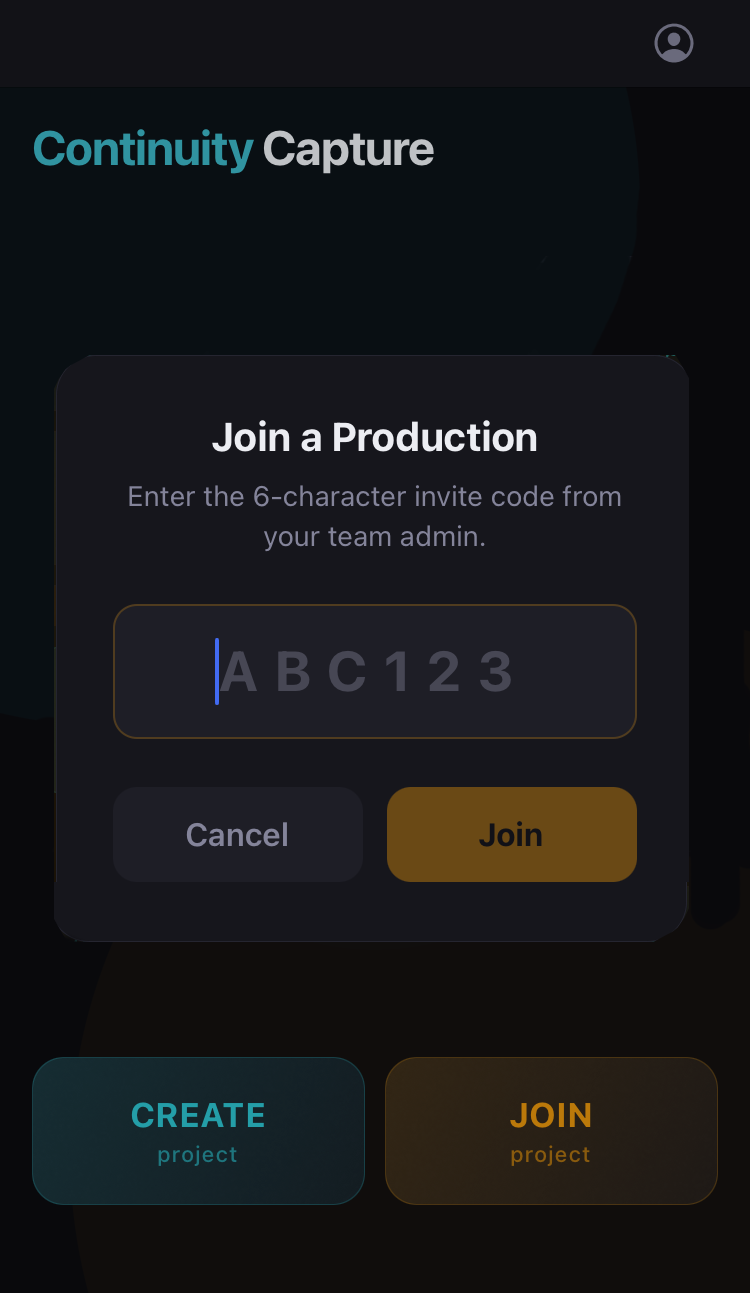 App screenshot